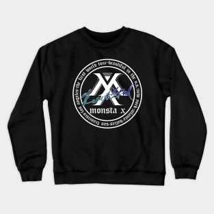 MONSTA X Beautiful World Tour US Stops Logo V2 Crewneck Sweatshirt